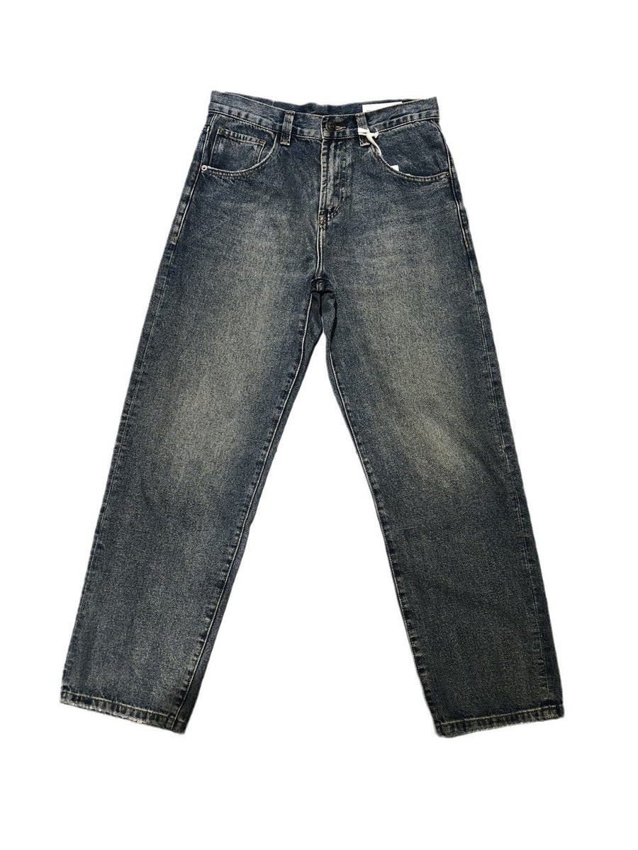 Jeans Men's Autumn New Baggy Straight Trousers Casual Long Pants