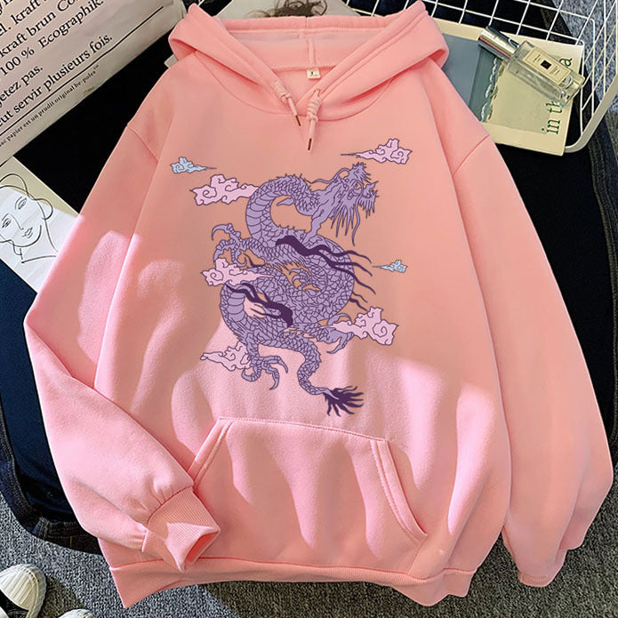 Dragon Hoodies Men Chinese