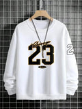 Art Letter Design Man Clothes Set Style Fleece Sweats