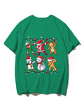 Christmas print t-shirts