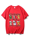 Christmas print t-shirts