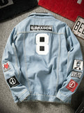 Casual denim jacket clothes