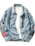 Casual denim jacket clothes