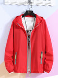 Reflective Zipper Sun Protection Clothes Men's Fishing Clothes