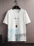 Short-sleeved T-shirts, Half-sleeved T-shirts, Loose Bottoming Shirts, Tops, Men's Clothing