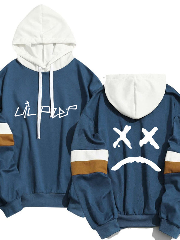 Spring Summer Harajuku Kawaii Cry Baby Lil Peep Hoodies Men Women Hip Hop Streetwear Patchwork Pullover Sweatshirt Sudaderas