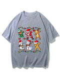 Christmas print t-shirts