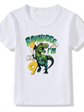 Children's T-shirt Numbers 1-9 Birthday T-shirt