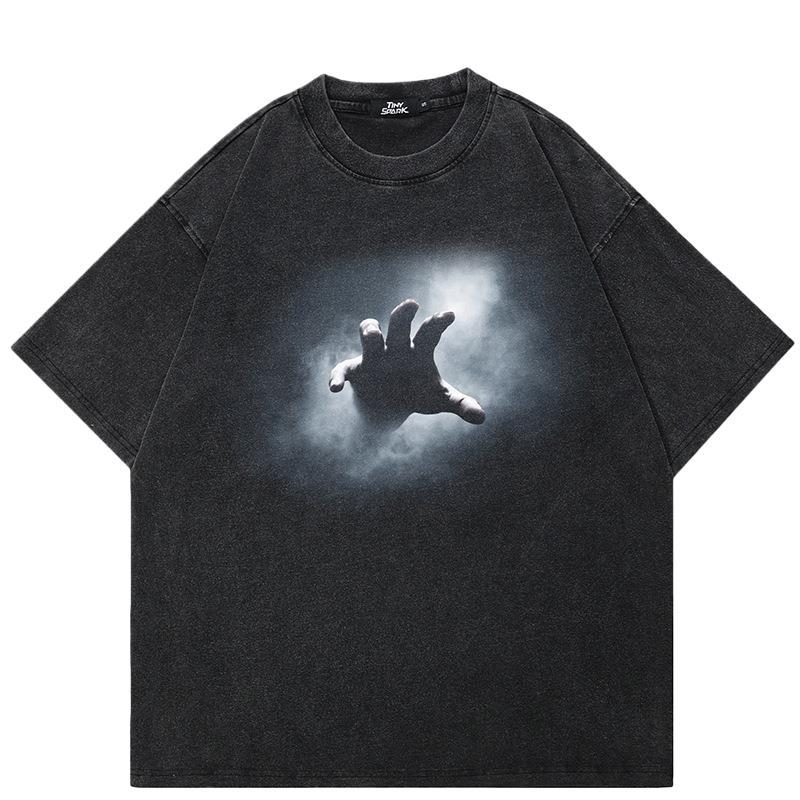 Hip Hop Streetwear Men T-Shirt Oversized