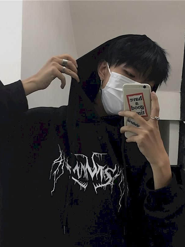 Gothic Streetwear Hoodies Mannen Ins Stijl Herfst Winter Lightning Print Losse Plus Fleece Hooded Sweatshirt