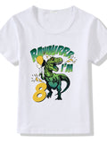 Children's T-shirt Numbers 1-9 Birthday T-shirt