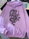 Dragon Hoodies Men Chinese