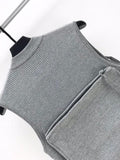 Workwear Men's And Women's Vests Trend Sleeveless Casual Vest