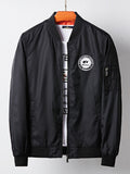 Nylon baseball uniform casual bomber jacket