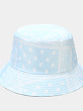 Bandana Print Bucket Hats With Multiple Colorways