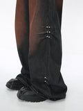 Men's Wide Leg Mopping Jeans