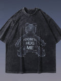 Hip Hop Oversized Streetwear Vintage T-shirts Bear