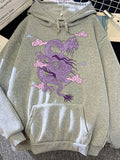 Dragon Hoodies Men Chinese
