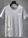 Oversized Short Sleeve T-shirt Men's Loose
