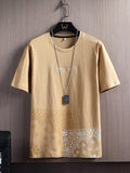 Short-sleeved T-shirts, Half-sleeved T-shirts, Loose Bottoming Shirts, Tops, Men's Clothing