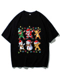 Christmas print t-shirts