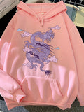 Dragon Hoodies Men Chinese