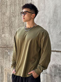Loose Fitness Clothes Sports Clothes Long Sleeve T-shirt Pullover Hoodie Thin Section Men