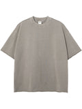 Vintage Wash Water For Old Men's T-shirts