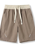 Men's Casual Shorts Loose Straight-Cut Cropped Trousers