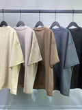 Vintage Wash Water For Old Men's T-shirts
