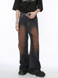 Men's Wide Leg Mopping Jeans
