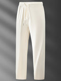 Thin Modal Sweatpants Mens Casual Straight-Leg Pants