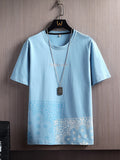 Short-sleeved T-shirts, Half-sleeved T-shirts, Loose Bottoming Shirts, Tops, Men's Clothing
