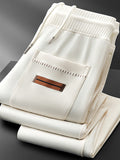 Thin Modal Sweatpants Mens Casual Straight-Leg Pants