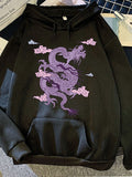 Dragon Hoodies Men Chinese
