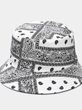 Bandana Print Bucket Hats With Multiple Colorways