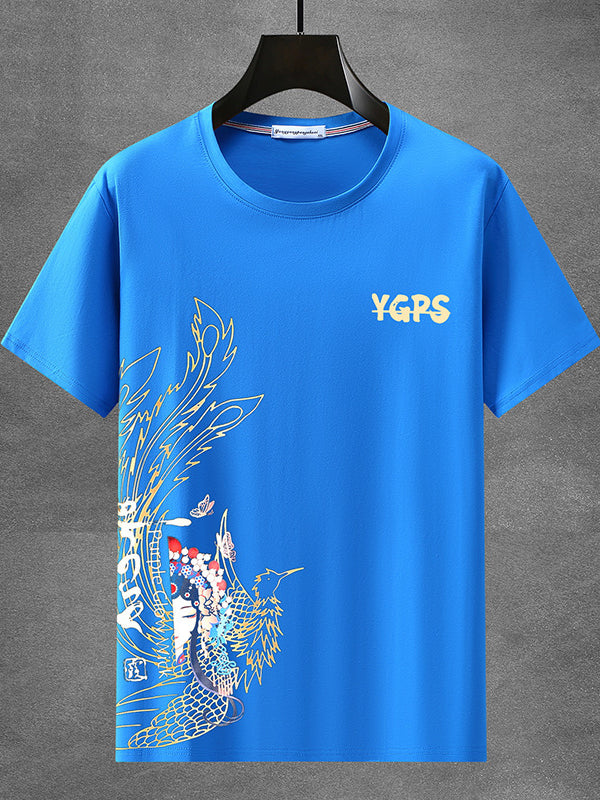 Oversized Short Sleeve T-shirt Men's Loose