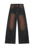 Men's Wide Leg Mopping Jeans