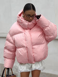 Thick Puffer Jacket, Warm Cotton Coat
