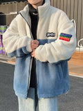 Youth Winter Clothes Lamb Wool Cotton-padded Clothes Velvet Padded Thickened Coat