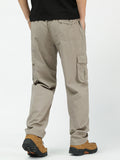 Men's Casual Plus-Size Multi-Pocket Work Pants