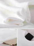 Personality Letter Pattern Oversized T-shirt Men