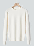 New Inner Wear Base Men's Knitted Round Neck Sweater Men