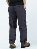 Men's Casual Plus-Size Multi-Pocket Work Pants