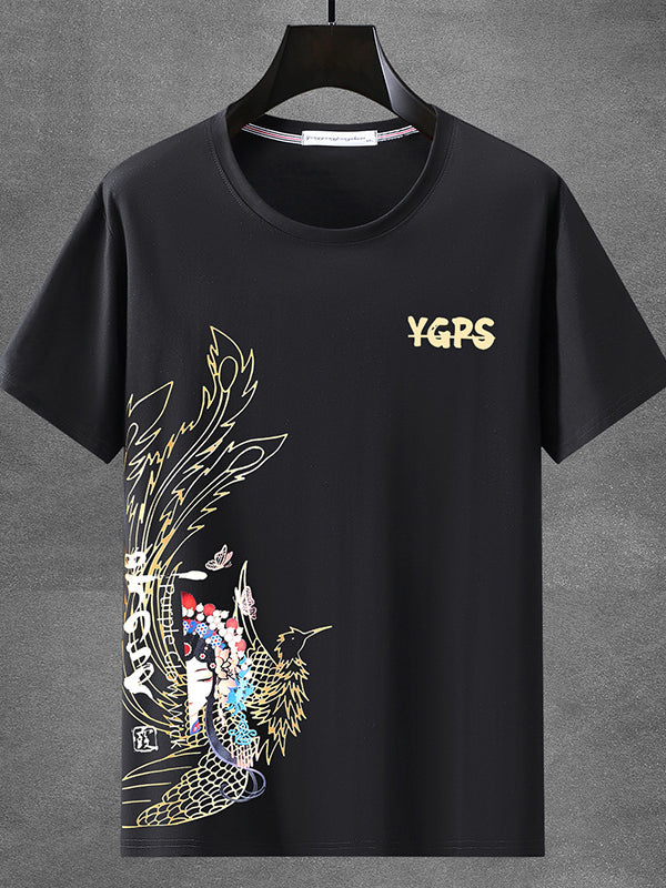 Oversized Short Sleeve T-shirt Men's Loose
